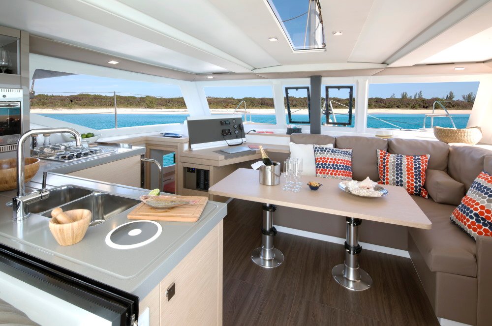 Fountaine Pajot Lucia 40 sailing catamaran