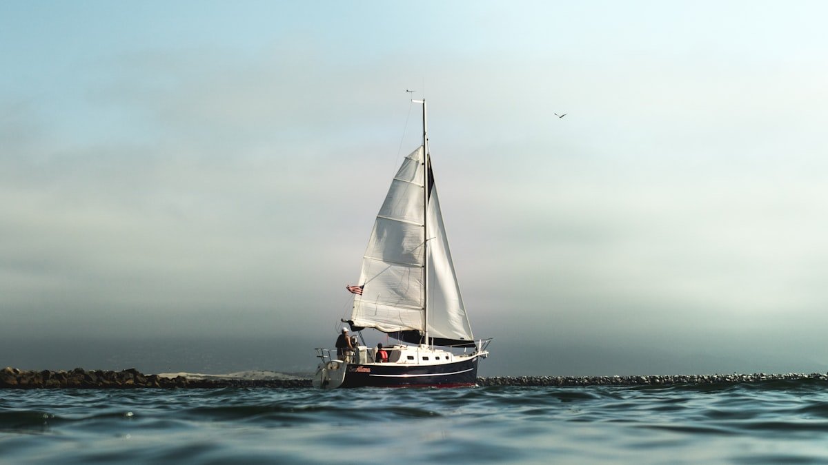 Jeanneau Sun Fast 3300 under sail offshore