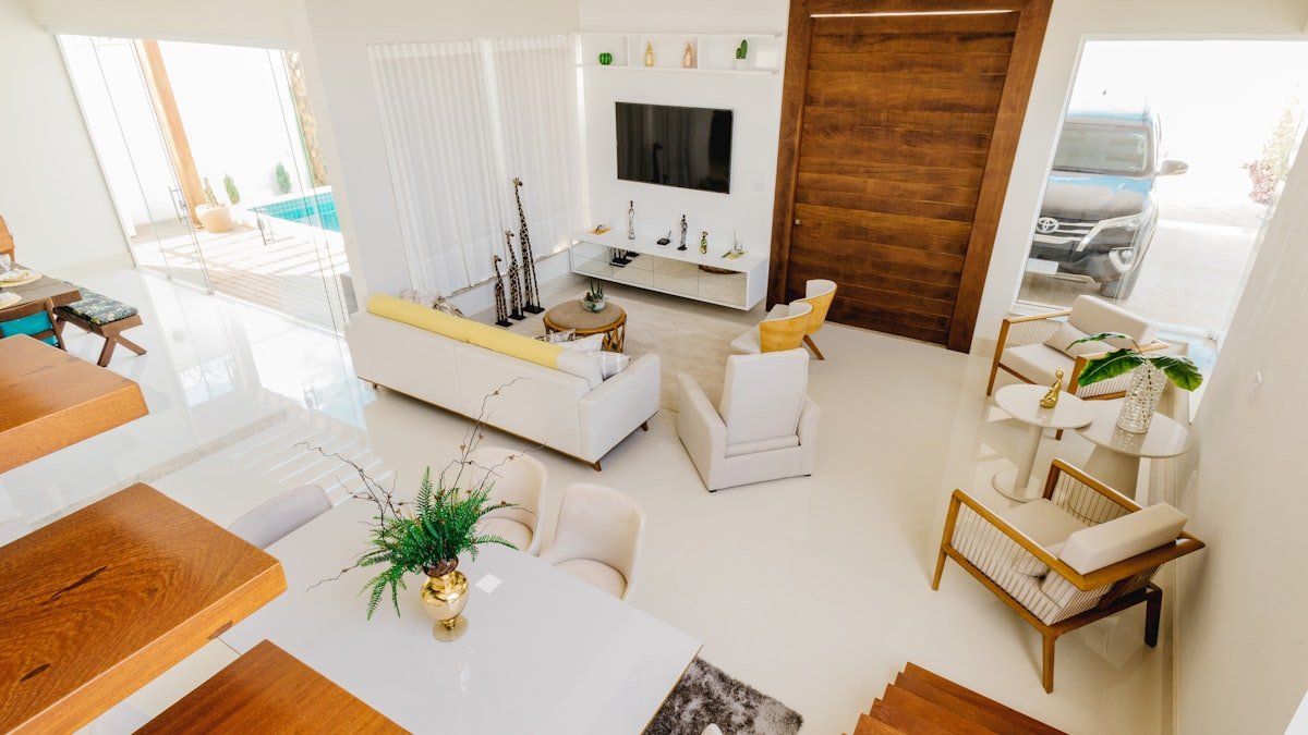 catamaran interior galley living space