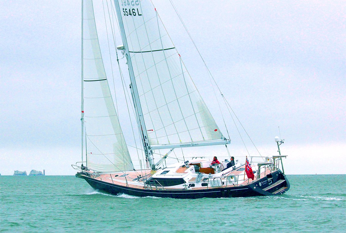 Photograph of the Discovery 55