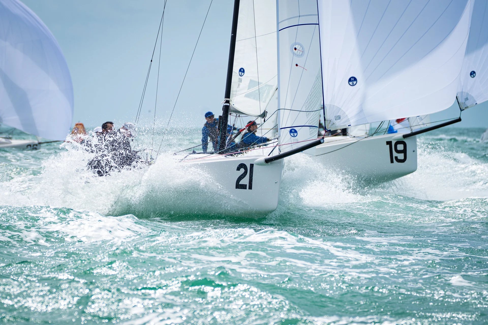 Photograph of the J/70